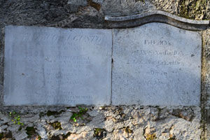 Spomen‑ploče posjete saskoga kralja Fridriha II. Augusta