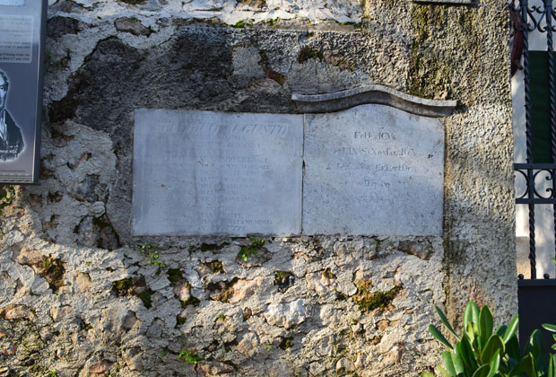 Spomen‑ploče posjete saskoga kralja Fridriha II. Augusta